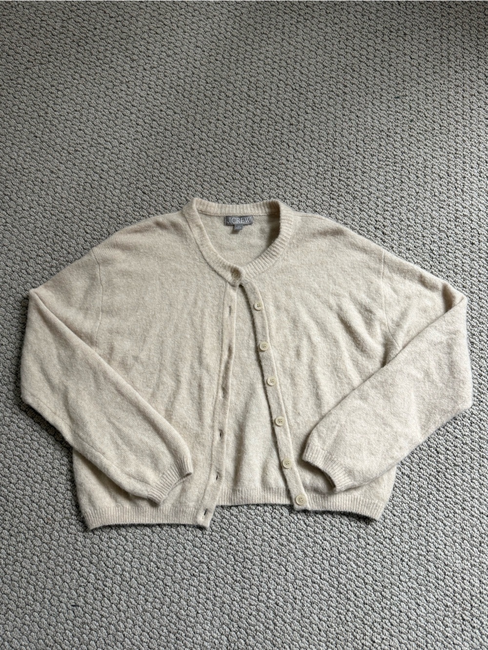 J.Crew Wool Alpaca Cardigan Sweater